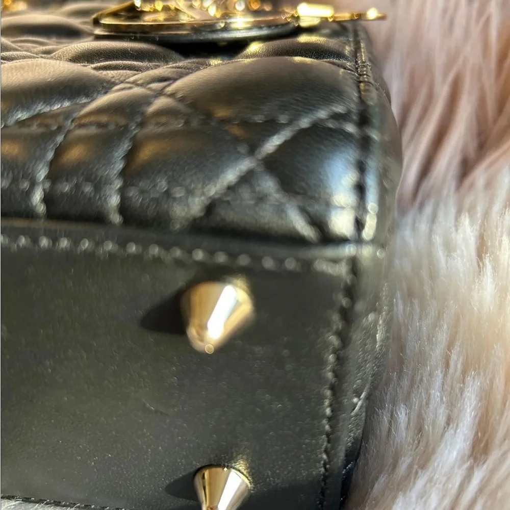 LADY DIOR SMALL BLACK - Picture 5 of 9